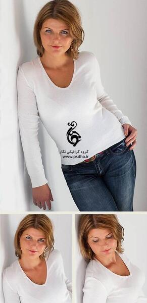 ژست عکس مجری
