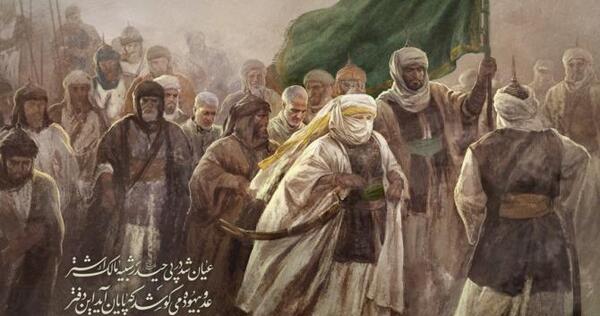 عکس امام حسین شهید شده
