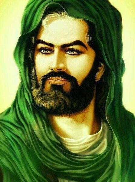 عکس امام حسین شهید شده