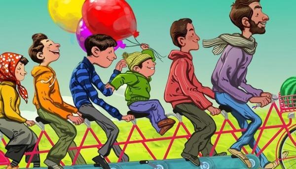 عکس تصویر ضرب المثل با یک گل بهار نمی شود