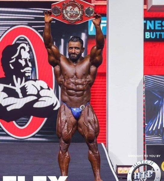 عکس هادی چوپان مستر المپیا