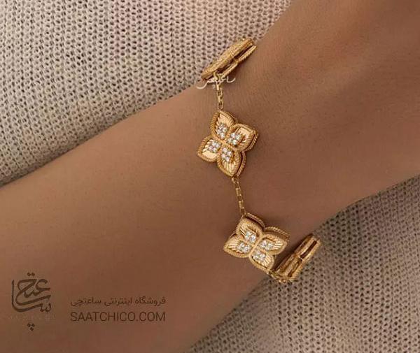 عکس دستبند طلا زنانه جدید