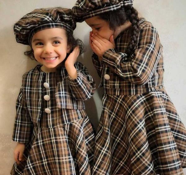 عکس لباس زمستانه نوزاد دختر