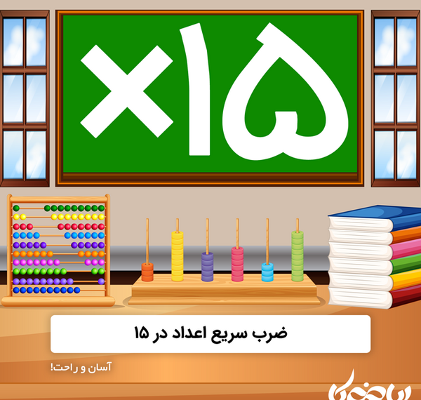 عکس نوشته جدول ضرب