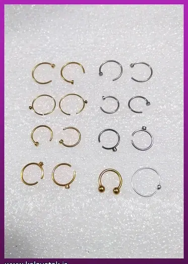 عکس پیرسینگ لب و ابرو