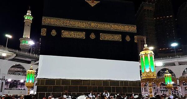 عکس طواف در خانه خدا