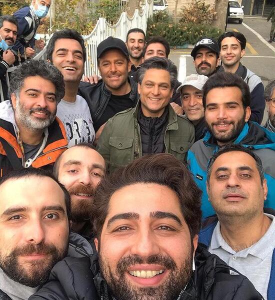 عکس پردیس پورعابدینی و سینا مهراد