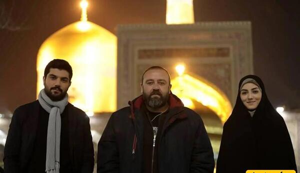 عکس پردیس پورعابدینی و سینا مهراد