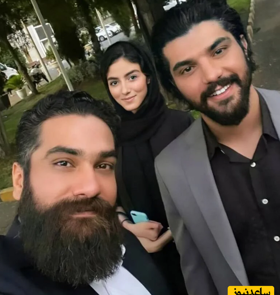 عکس پردیس پورعابدینی و سینا مهراد