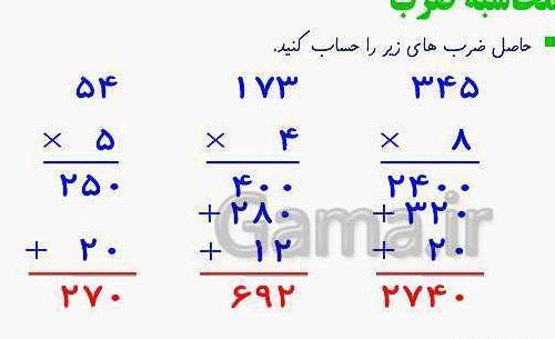 عکس ضرب بدون جواب