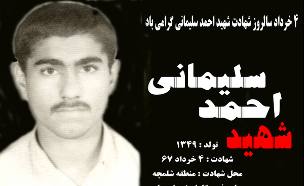 عکس شهید احمد سلیمانی