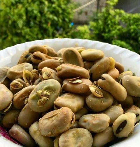عکس ظرف باقالی پخته