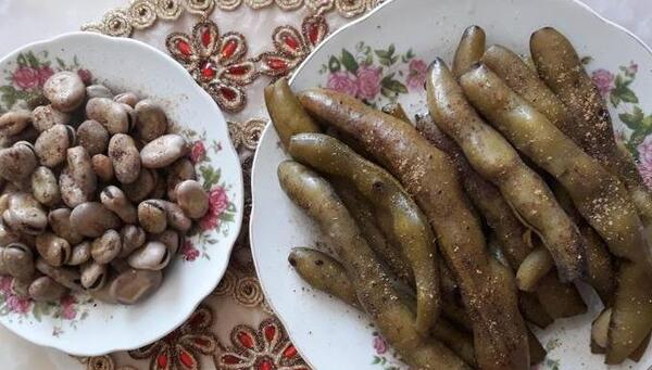 عکس ظرف باقالی پخته