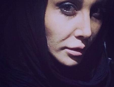 عکس نیوشا ضیغمی و سگش