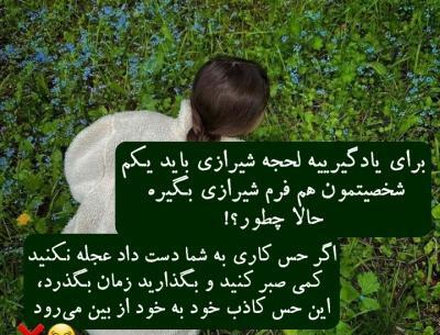 عکس نوشته با لهجه شیرازی