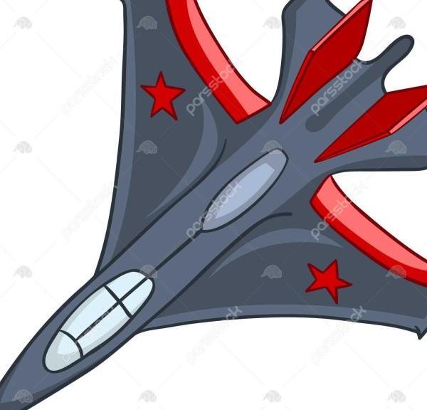 عکس هواپیما جنگی نقاشی