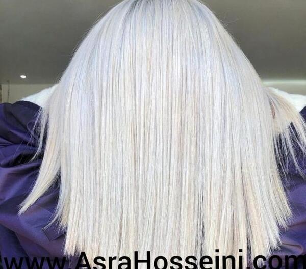 عکس رنگ مو استخوانی جدید