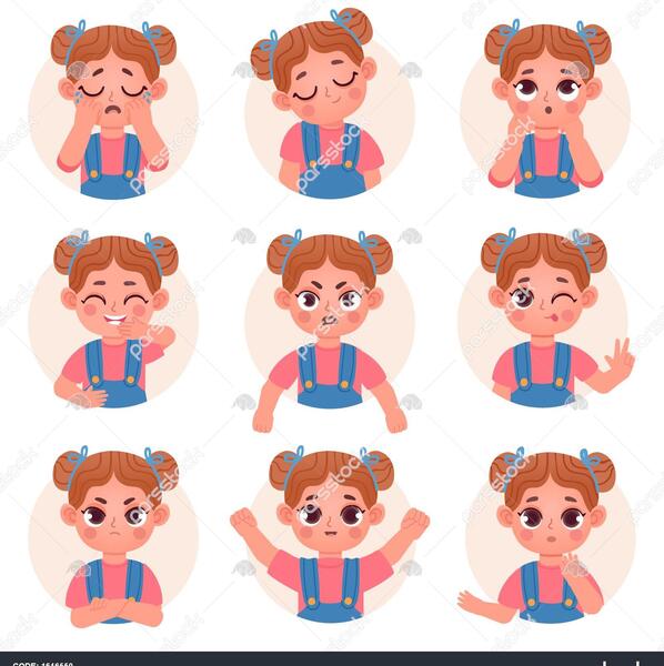 عکس نقاشی صورت عصبانی