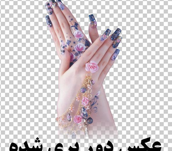 عکس کاشت ناخن زیبا
