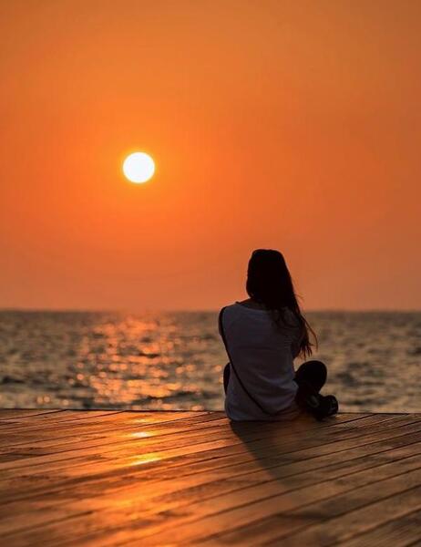 عکس های غمگین غروب آفتاب