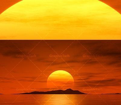 عکس های غمگین غروب آفتاب