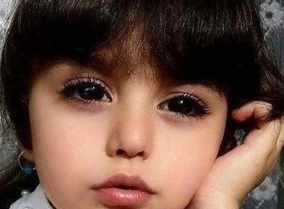 عکس پسر کوچولو چشم مشکی