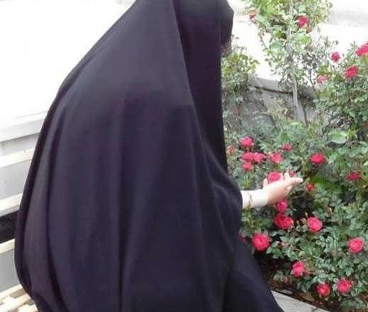 عکس چادری در طبیعت