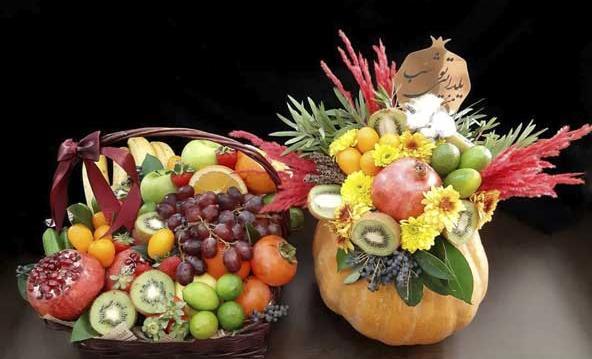 عکس ایده تزیین کدو شب یلدا