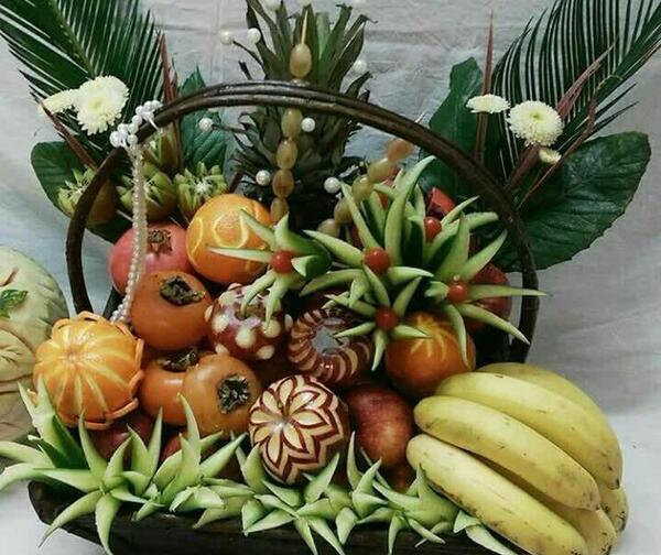 عکس ایده تزیین کدو شب یلدا