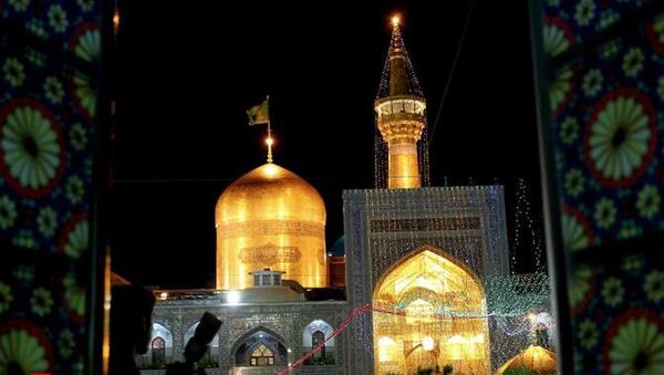 عکس حرم امام رضا تولدش