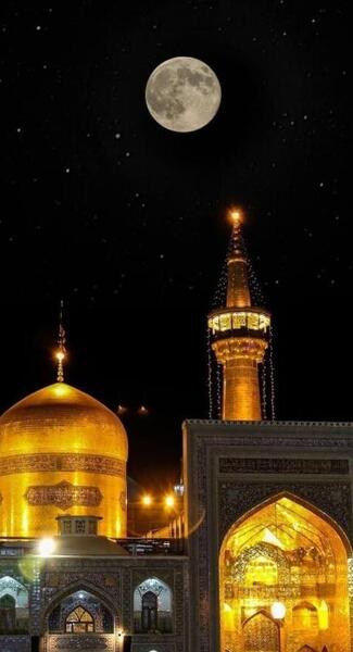 عکس حرم امام رضا تولدش