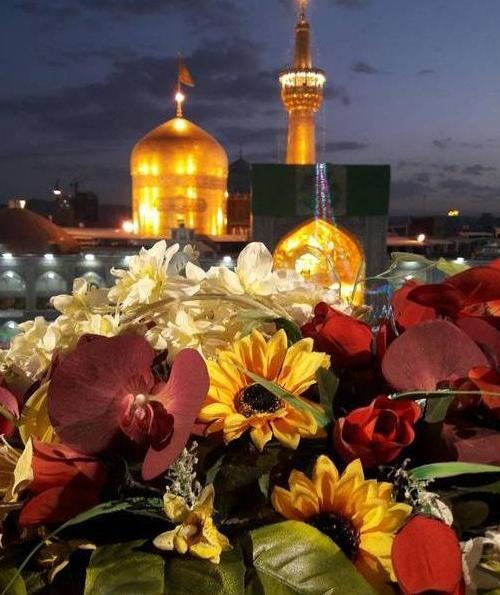 عکس حرم امام رضا تولدش