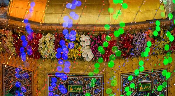 عکس حرم امام رضا تولدش