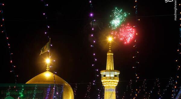 عکس حرم امام رضا تولدش