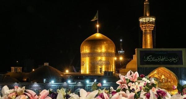 عکس حرم امام رضا تولدش