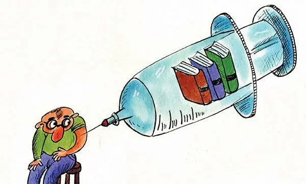 عکس نوشته در مورد کتاب و کتابخوانی