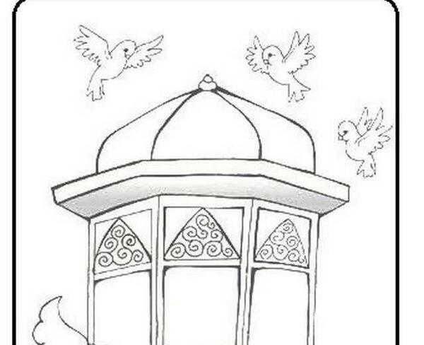 عکس نقاشی زیبا امام رضا