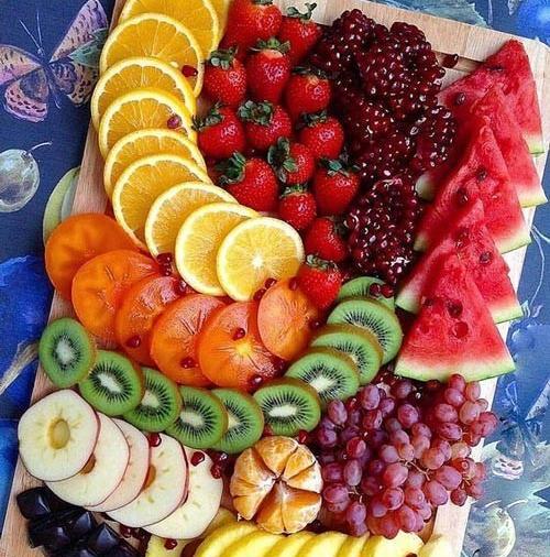 عکس تزیین ظرف میوه