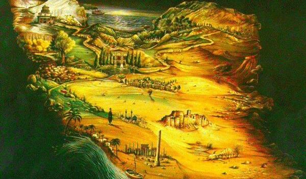 عکس زیبا نقشه ایران