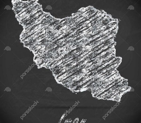 عکس زیبا نقشه ایران