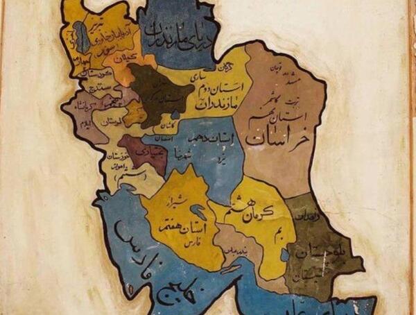 عکس زیبا نقشه ایران
