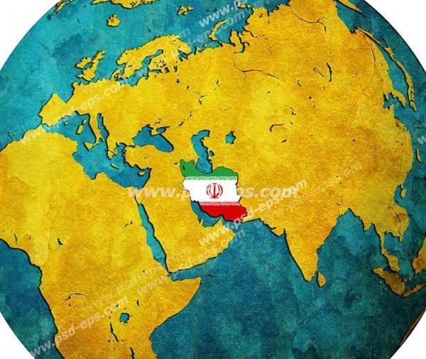 عکس زیبا نقشه ایران
