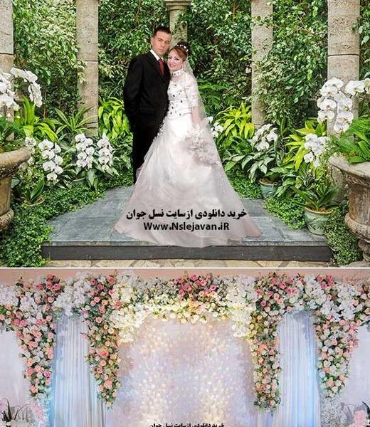 زمینه عکس آتلیه عروس