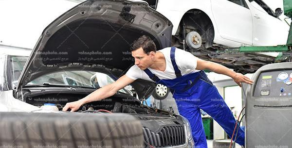 عکس روغن سوزی ماشین