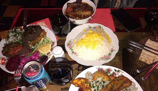 عکس فیک غذا در رستوران