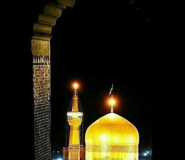 عکس حرم امام رضا برای پروفایل بدون متن
