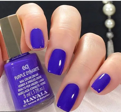 عکس ژلیش ناخن دخترانه ساده