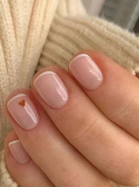 عکس ژلیش ناخن دخترانه ساده