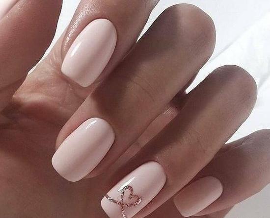 عکس ژلیش ناخن دخترانه ساده