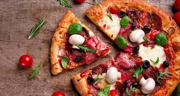 عکس غذای پیتزای